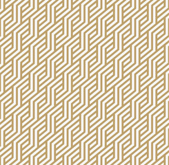 Abstract geometric pattern with lines. A seamless vector background. Graphic modern pattern.