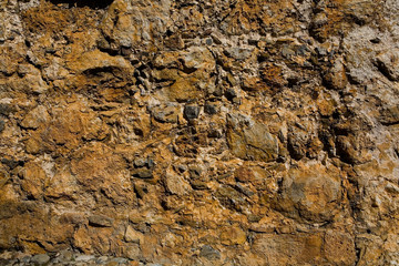 Fragment of the fortress wall in Alanya.