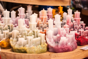 Candles with shape of San Marino
