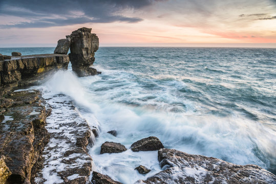 Pulpit Rock, Portland Bill, Isle of Portland, Jurassic Coast, Dorset