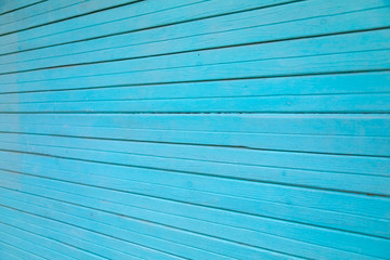 Obraz premium Blue wood planks texture wall for design 