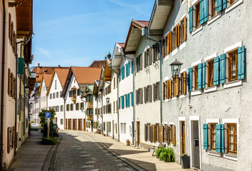 old town of fuessen in bavaria