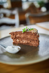 A Piece Of Chocolate Cake