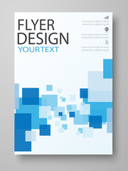 Flyer design - Vector business.  Can be use for publishing, print and  presentation. Vector. Eps 10. Poster template.