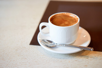 a Cup of coffee for Breakfast