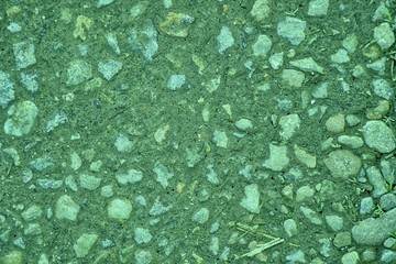 Ultra green Concrete pebble texture, stone surface, rock background