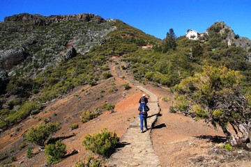 Obraz premium randonnée au pico Ruivo, Madère