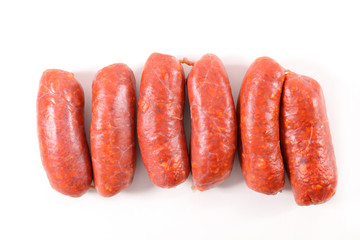 raw chorizo