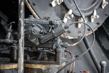 part of a steam engine, valve
