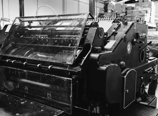 Printer lithography cylinder machine printing