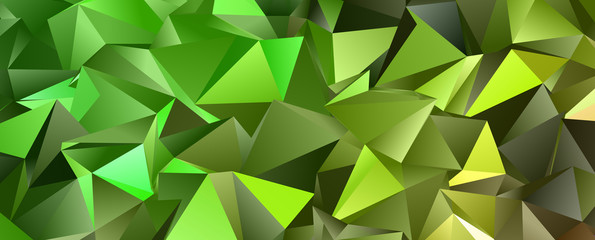 Fototapeta na wymiar Abstract Low-Poly triangular modern background
