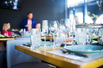 catering service in restaurant