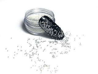beads for manicure, jewelry for nails