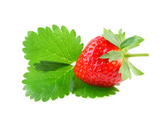 Strawberry isolated on white background