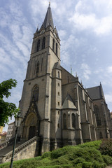 Fototapeta na wymiar Neo gothic Church of Saint Prokop, Prague