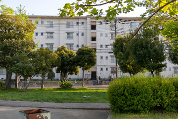 Takesato Complex apartment in Kasukabe City, Saitama Prefecture, Japan