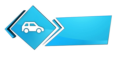 Niebieski baner 3D © vempireart