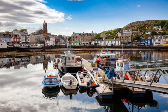 Tarbert Harbour Argyll And Bute Scotland UK