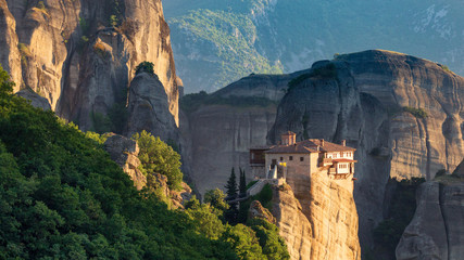 Meteora rock monastery Greece