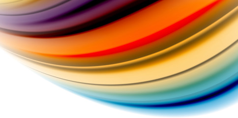 Gel jelly fluid flowing liquid rainbow style colours, wave abstract background, modern minimal colorful design