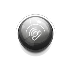 Vector phone support web button