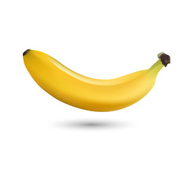 bananas isolated on white background, banana icon