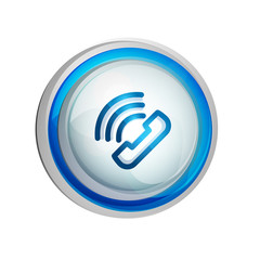 Phone support call center button