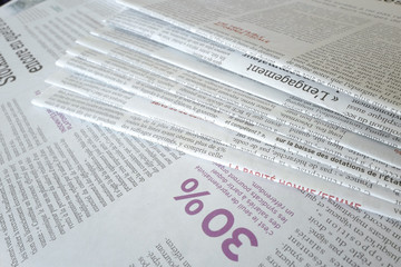 journaux titre 30%