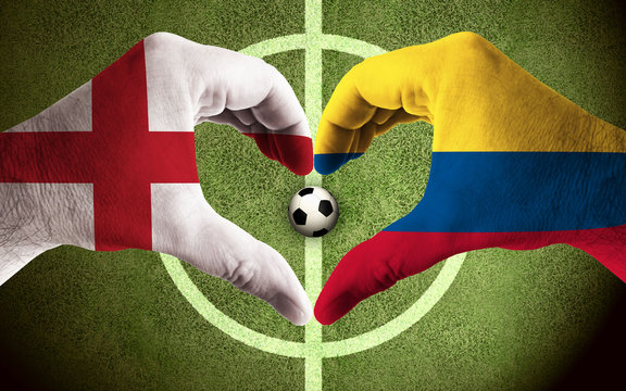 England vs Colombia