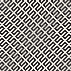Vector seamless pattern. Modern stylish abstract texture. Repeating geometric tiles..