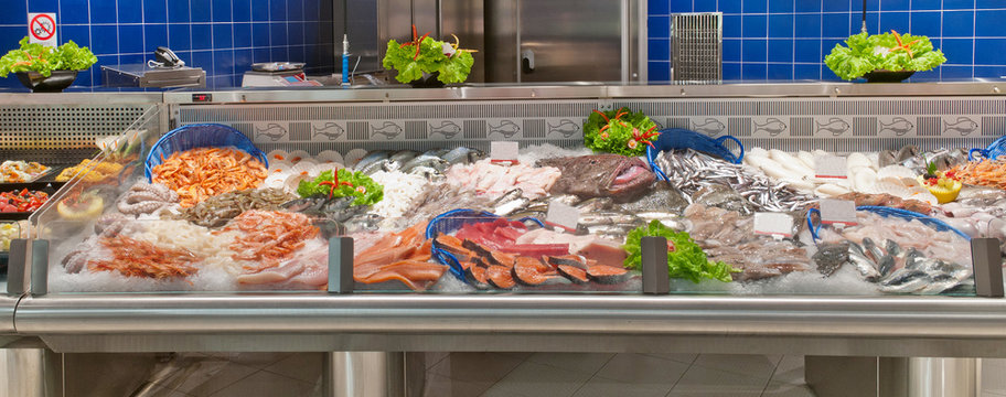 Banco del pesce fresco