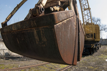 grapple truck close to.