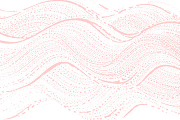 Natural soap texture. Alluring millenial pink foam trace background. Artistic valuable soap suds. Cleanliness, cleanness, purity concept. Vector illustration.