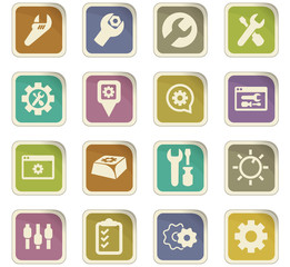 Settins icon set