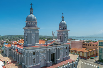 Fototapeta na wymiar Cathedral of Our Lady of the Assumption, Santiago de Cuba 