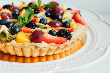delicious and beautiful dessert for a family bakery