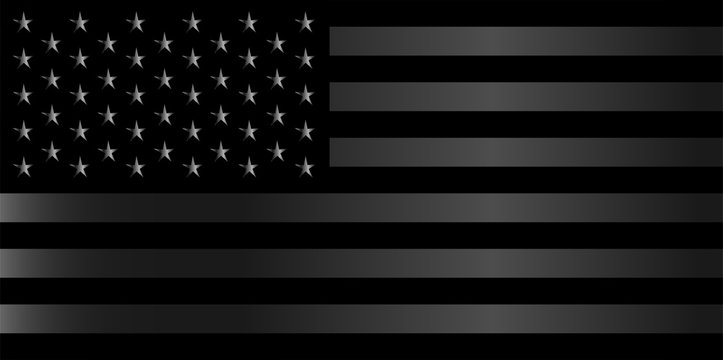 American flag background vector silver 