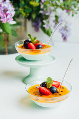 delicious and beautiful dessert for a family bakery