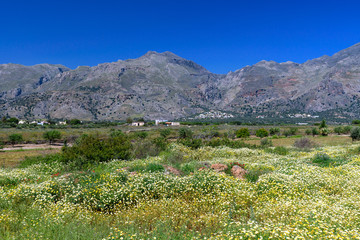 Fototapeta na wymiar landscapes of Crete, Greece