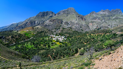 Naklejka premium landscapes of Crete, Greece