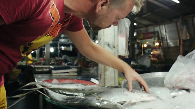 Selection of high-quality fresh fish for cooking.