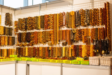 Baltic amber exhibition