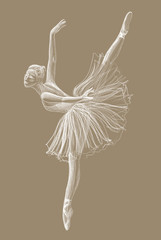 Obraz premium Ballerina
