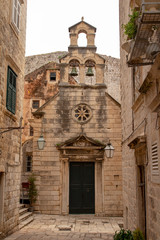 Obraz premium Kirche in der Altstadt Dubrovniks