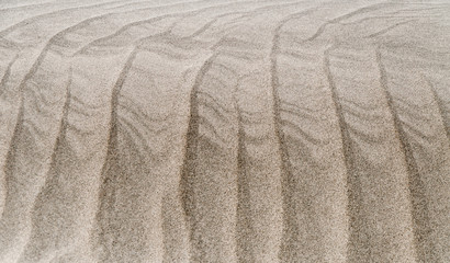 Unique sand dunes