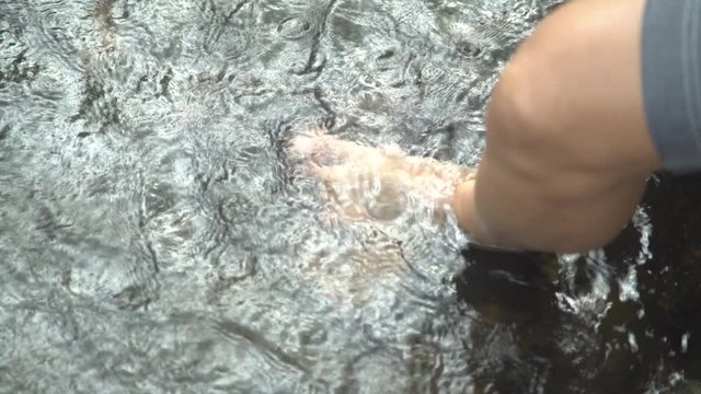foot spa in hot springs