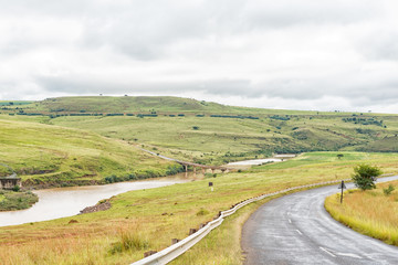 Road bridge over the Tugela River below Woodstock Dam