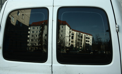 house in the window