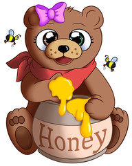 Jelavie - Teddybear loves honey