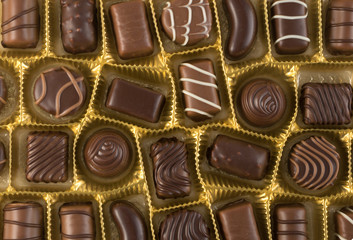 Box of Chocolates Top View